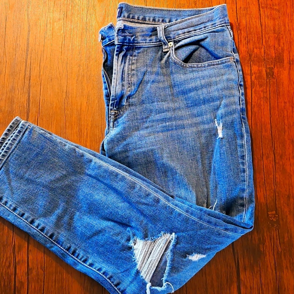 Gap Best Girlfriend Straight Leg Jeans size 30/10